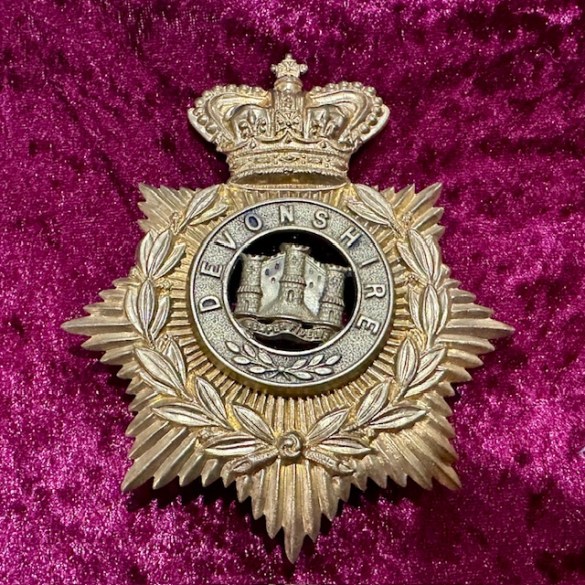 Devonshire Regiment Helmet Plate 1